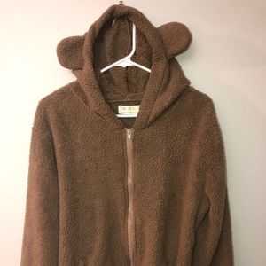 Sotamaja Teddy Bear Brown Jacket-SIZE xs-l